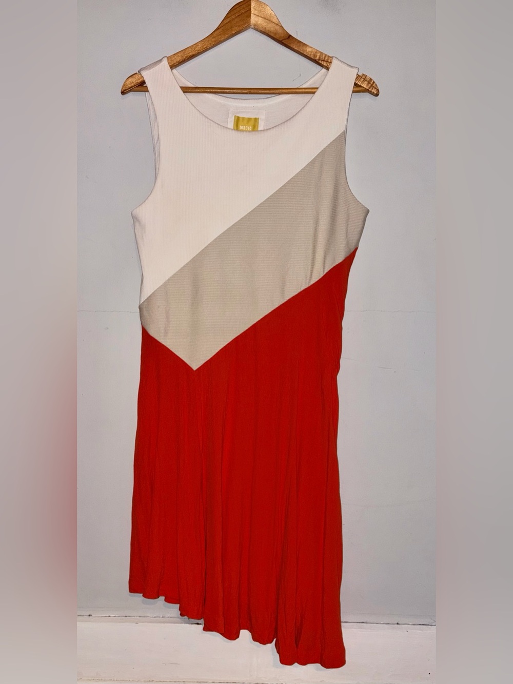 Maeve Colorblock Sleeveless Dress sz L